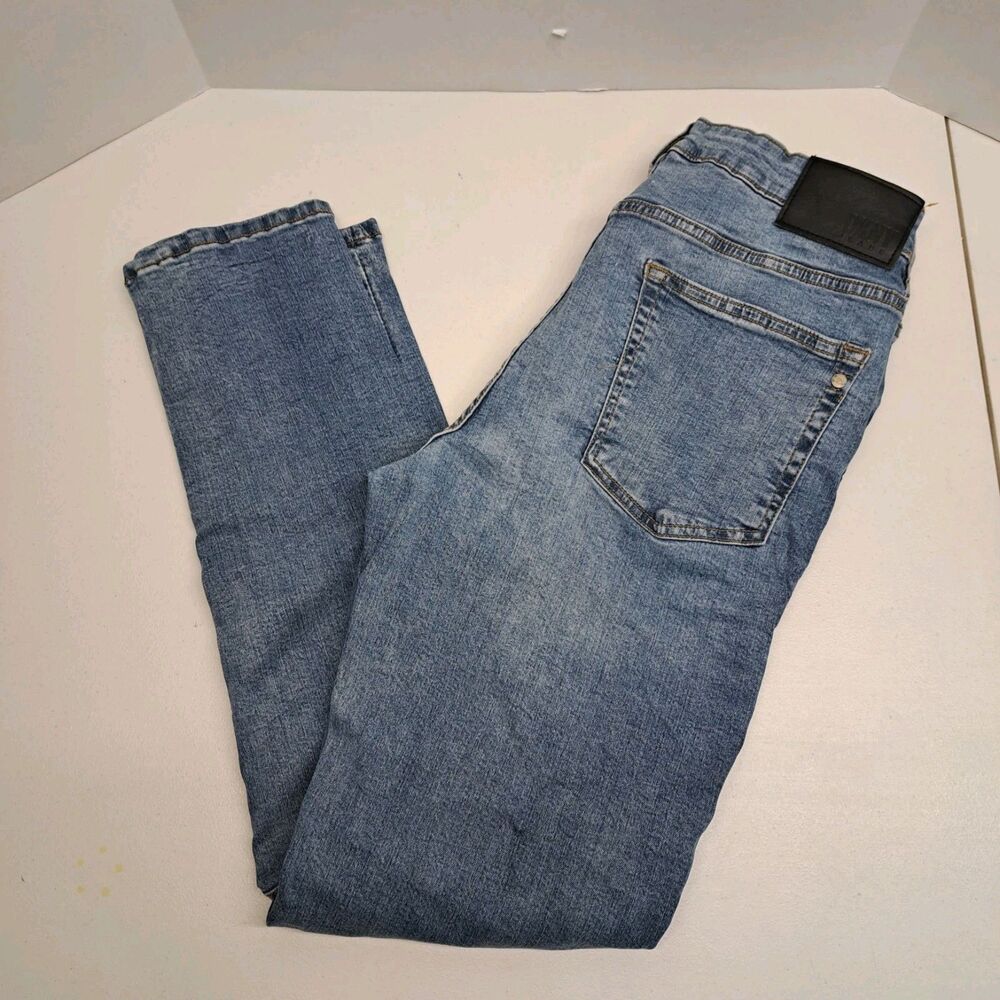 DKNY Skinny Light Wash Jeans Mens 36x32